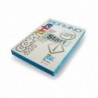 CARTONC.COLORATO A4 GR.200 FG.100 AZZURRO