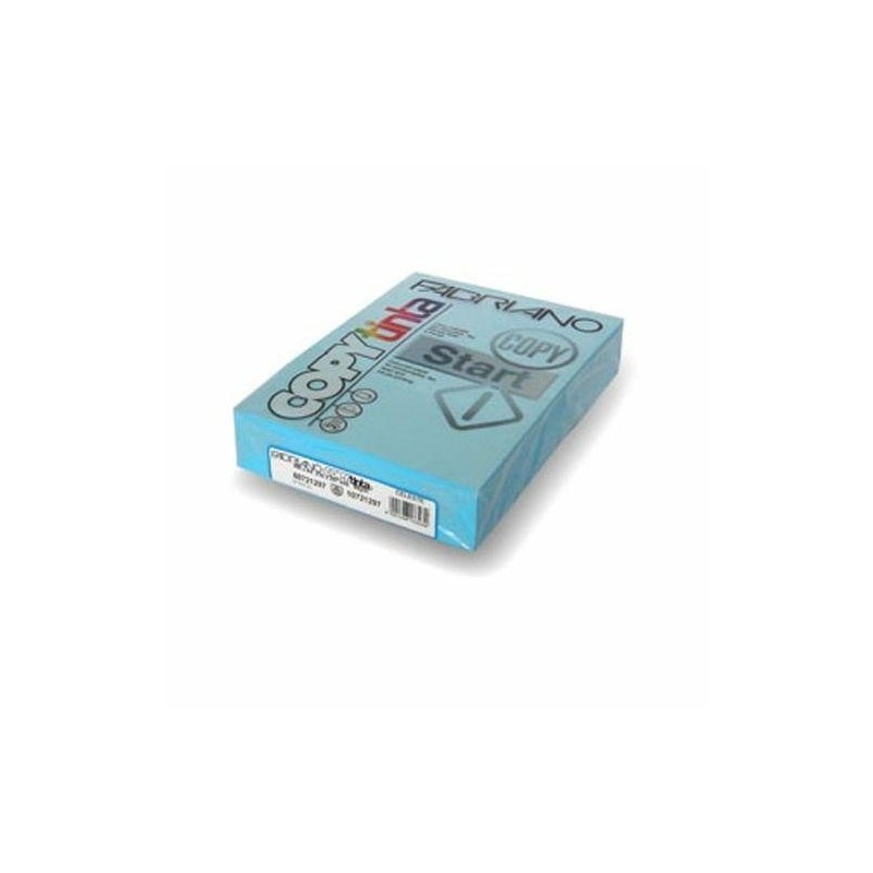 CARTONC.COLORATO A4 GR.200 FG.100 CELESTE