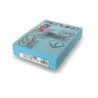 CARTONC.COLORATO A4 GR.200 FG.100 CELESTE