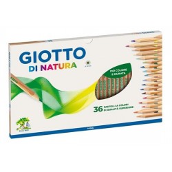 MATITE GIOTTO NATURA 36 COLORI