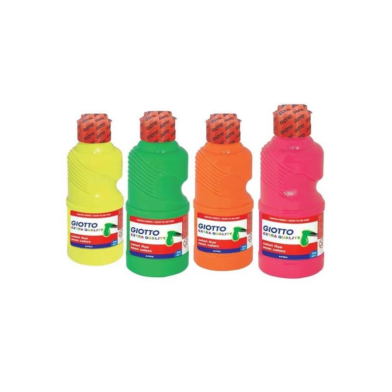 TEMPERA FLUO GIOTTO ML. 250 ROSA