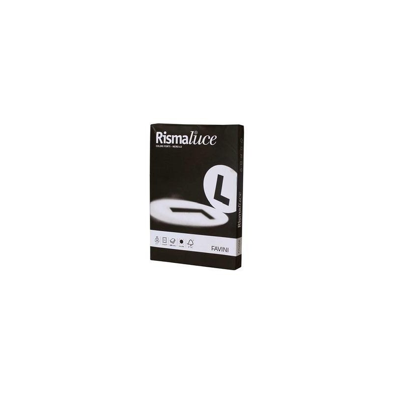 RISMALUCE A4 GR.200 FG.50 NERO
