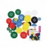 BOTTONI DA INFILARE COLORE CLASSICI PZ.30