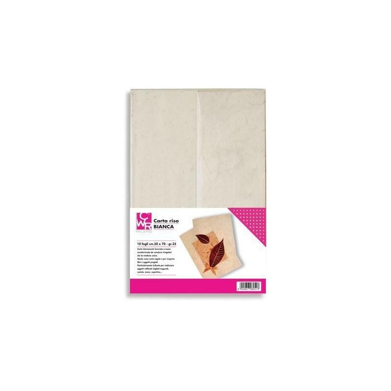 CARTA RISO CM. 70X100 FG.10 GR.25 COL. ASS.