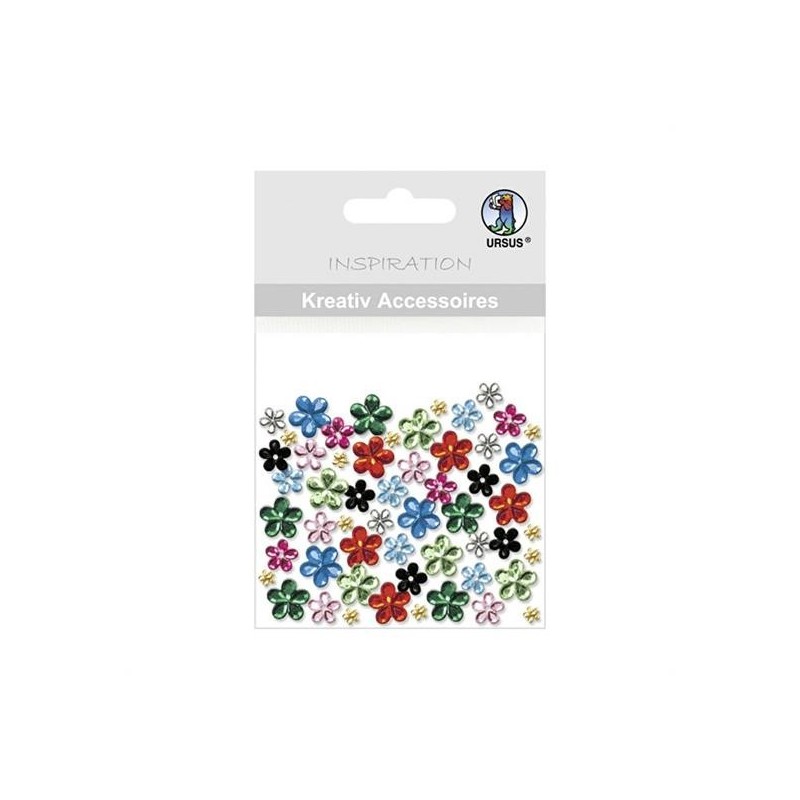 STRASS IN RESINA FIORELLINI PZ. 120