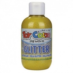 TEMPERA GLITTER ML. 250 GIALLO