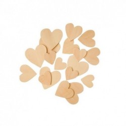 LEGNO DA DECORARE CUORI MM....