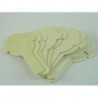 LEGNO DA DECORARE STECCHE VISO PZ.10 CM. 12H
