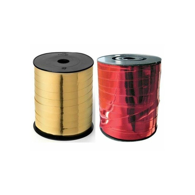 NASTRO REGALO METALL. CM.1X250MT ARGENTO