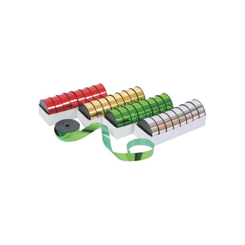 NASTRO REGALO METALL. CM.3X100MT ARGENTO