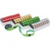 NASTRO REGALO METALL. CM.3X100MT ARGENTO
