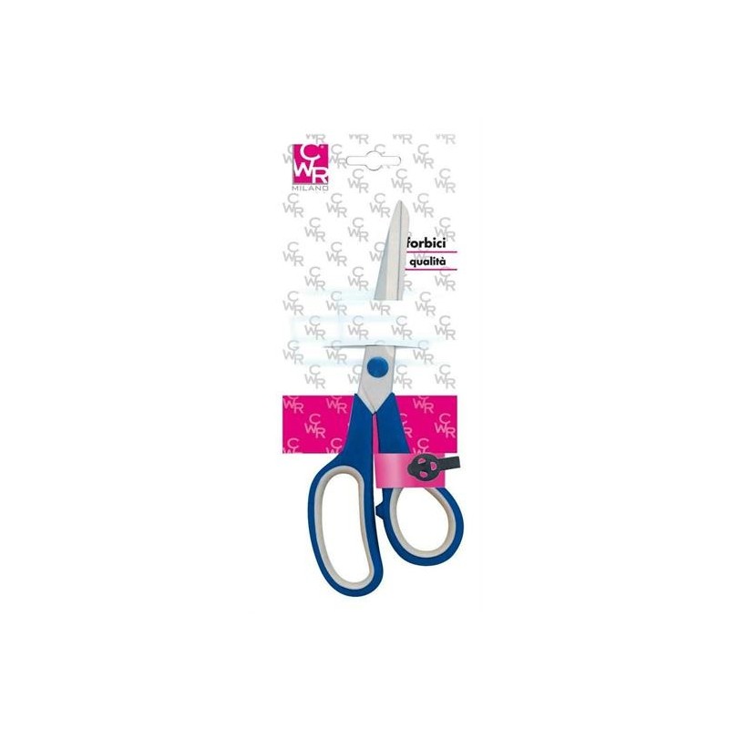 FORBICI CM. 21,5 IMP. ANAT. IN GOMMA SOFT LAME ACCIAIO