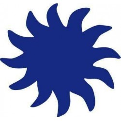 FUSTELLA MM. 25 SAGOMA SOLE