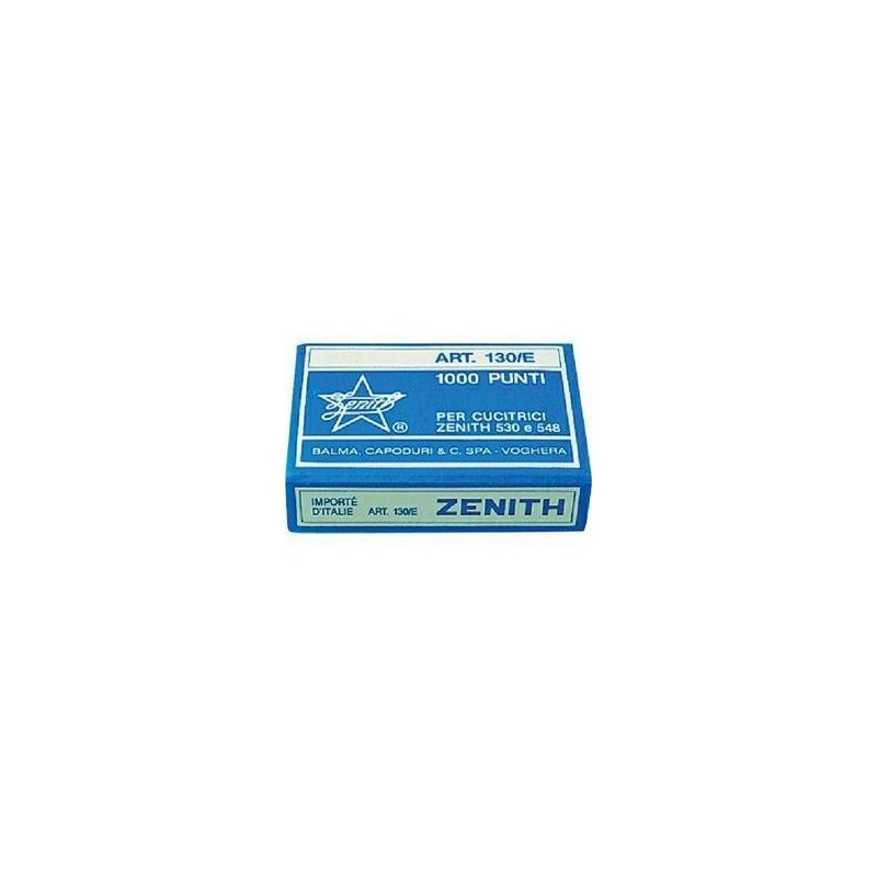 PUNTI CUCITRICE MM.6 ZENITH 130/E PZ. 1000 PASSO 6/4