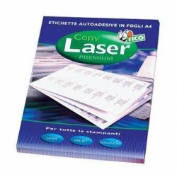ETICHETTE ADESIVE MM.105X42...