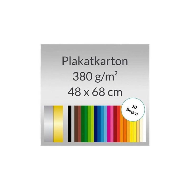 CARTONE SPESSO 48X68 GR. 380 BIANCO