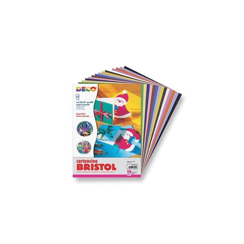 CARTONCINO CM. 35X50 FG.15 GR.200 COL. ASS.