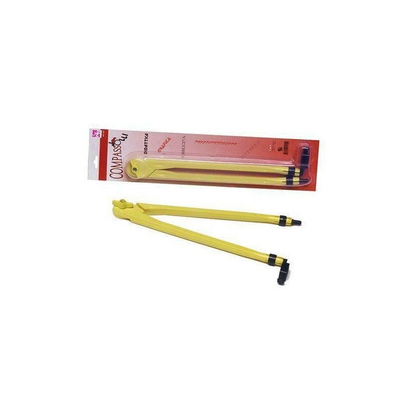 COMPASSO PER LAVAGNA IN PLASTICA CM.45
