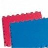 TAPPETO INCASTRO EVA CM.50X50X2,5 ROSSO/BLU