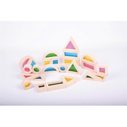 SET BLOCCHI ARCOBALENO PZ.24