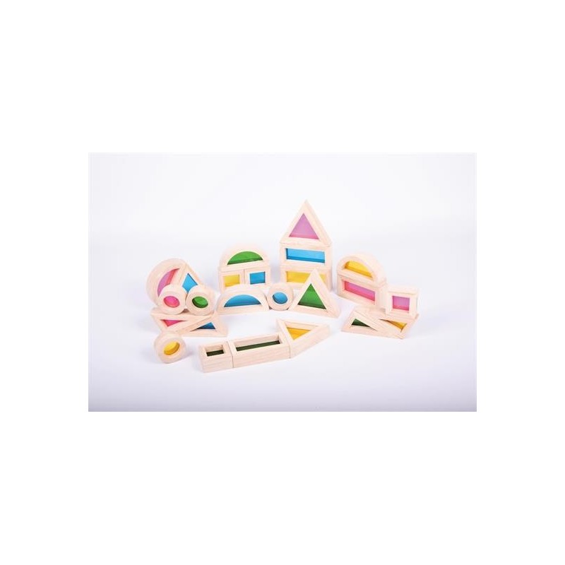 SET BLOCCHI ARCOBALENO PZ.24