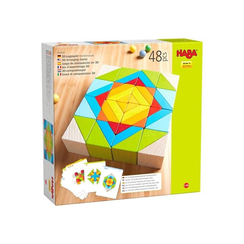 MOSAICO 3D IN LEGNO CON SCHEDE