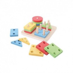 GIOCO "LE 4 FORME" IN LEGNO...