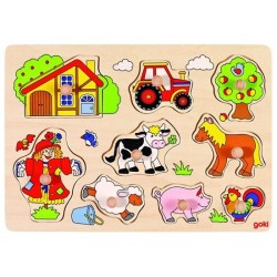 PUZZLE LEGNO C/POMELLI CM....