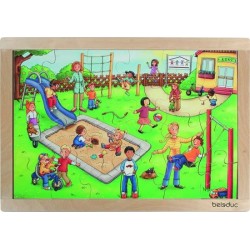 PUZZLE LEGNO SCUOLA...