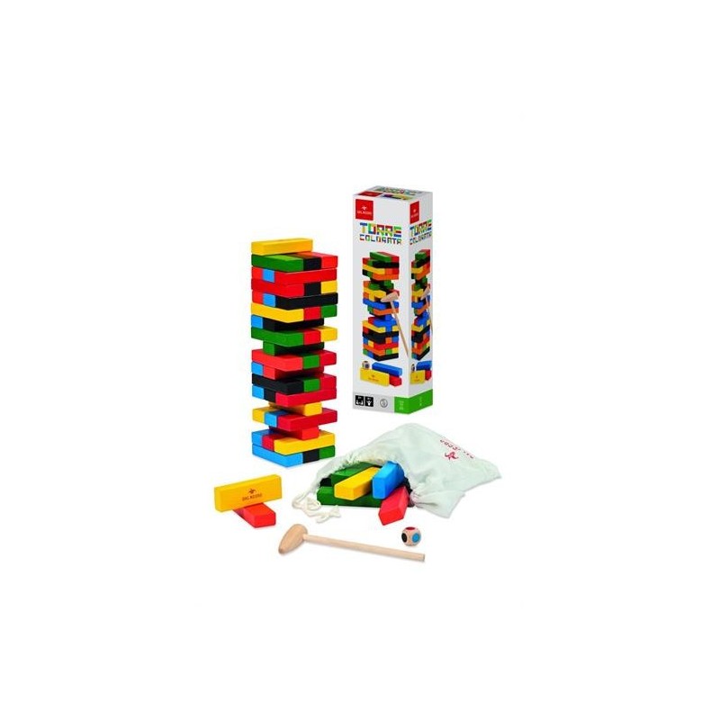 TORRE COLORATA CON MARTELLETTO