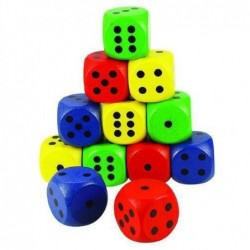 DADO CM. 3X3X3 PZ. 12 COLORATI