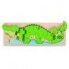 PUZZLE LEGNO COCCODRILLO DEI NUMERI