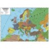 CARTA GEOGRAFICA DOPPIA 100X140 AMERICA SUD
