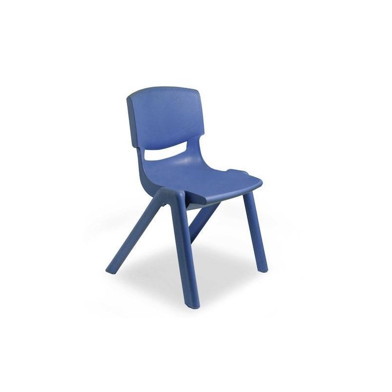 SEDIA PER SCUOLE MATERNE IN PPL SEDUTA CM.26 - BLU