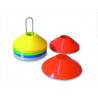 CONO A DISCO CM.20 PZ.50 CON PORTADISCO 5 COL. ASS