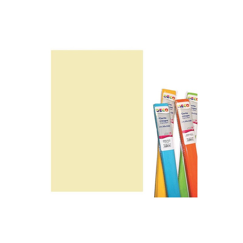 CARTA CRESPA GR. 40 CREMA