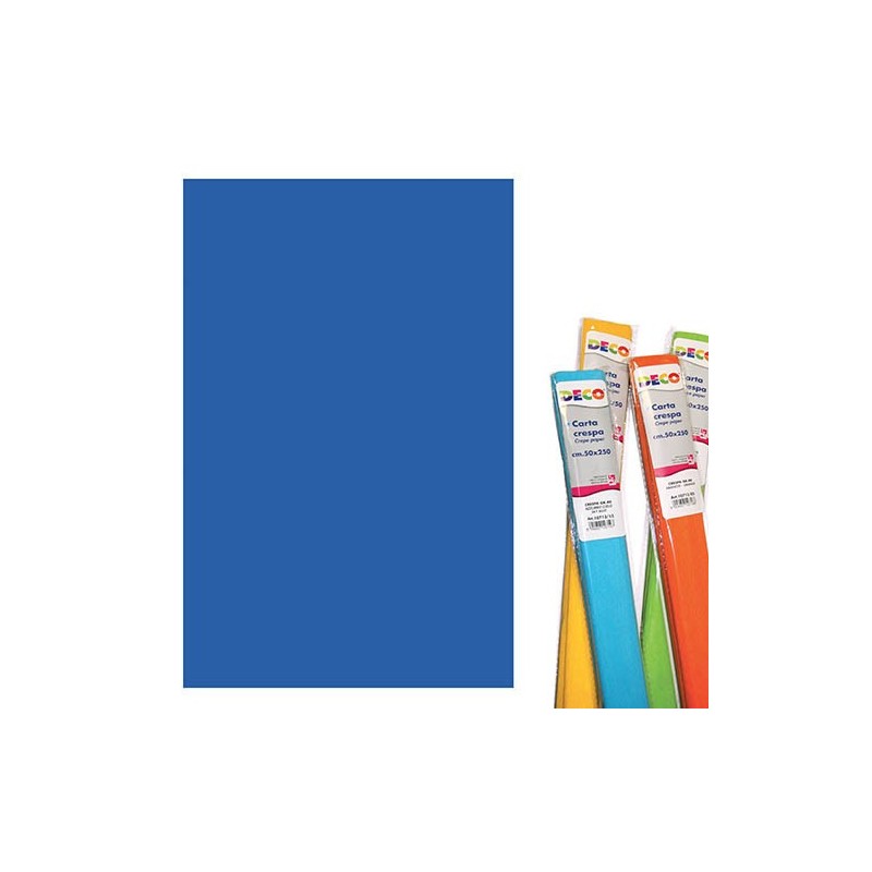 CARTA CRESPA GR. 180 BLU'