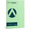 RISMAACQUA A4 GR. 90 FG. 100 VERDE CHIARO