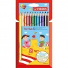 MATITONI COLORATI STABILO TRIO MAXI PZ.12
