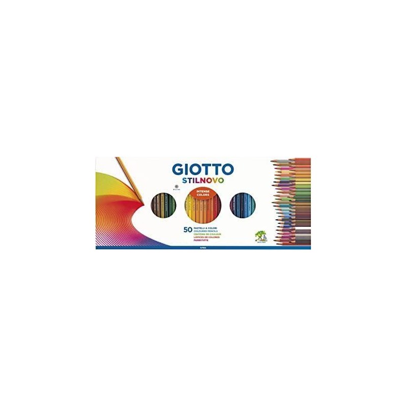 MATITE GIOTTO STILNOVO 50 COLORI DIVERSI + TEMPERAMATITE