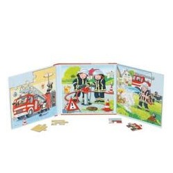 LIBRO PUZZLE I POMPIERI