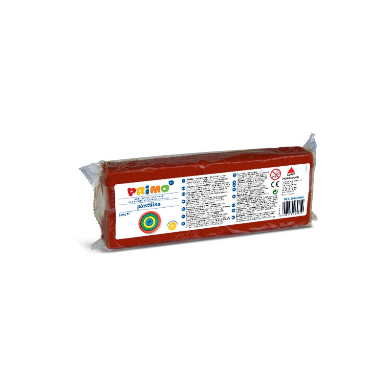 PLASTILINA PRIMO GR. 550 MARRONE