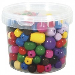 PERLE LEGNO ASS. MULTICOLOR...