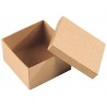 CARTONE DA DECORARE SCATOLA QUADRATA MM.85X85X52