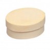 LEGNO DA DECORARE SCATOLA OVALE CM. 7X10X5