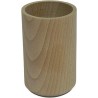 LEGNO DA DECORARE PORTAMATITE TONDO Ø  6 CM.9H