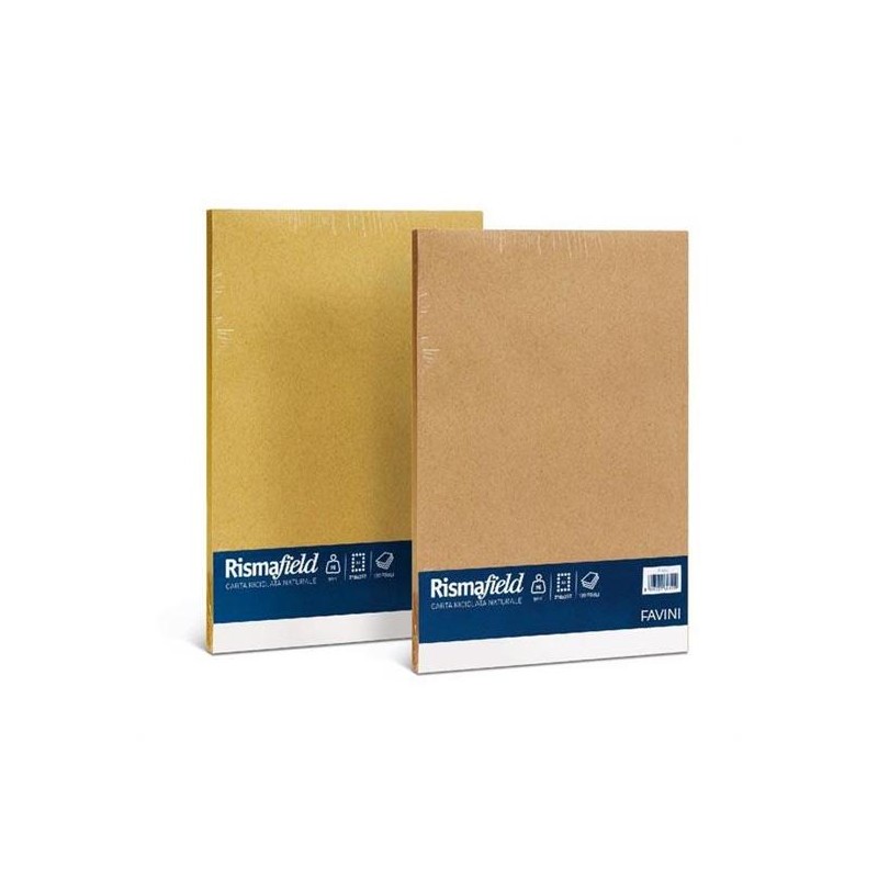 CARTA RICICLATA A4 FG. 100 GIALLO GR. 90