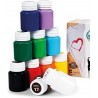 TEMPERA TESSUTO ML. 100 ROSSO CARMINIO