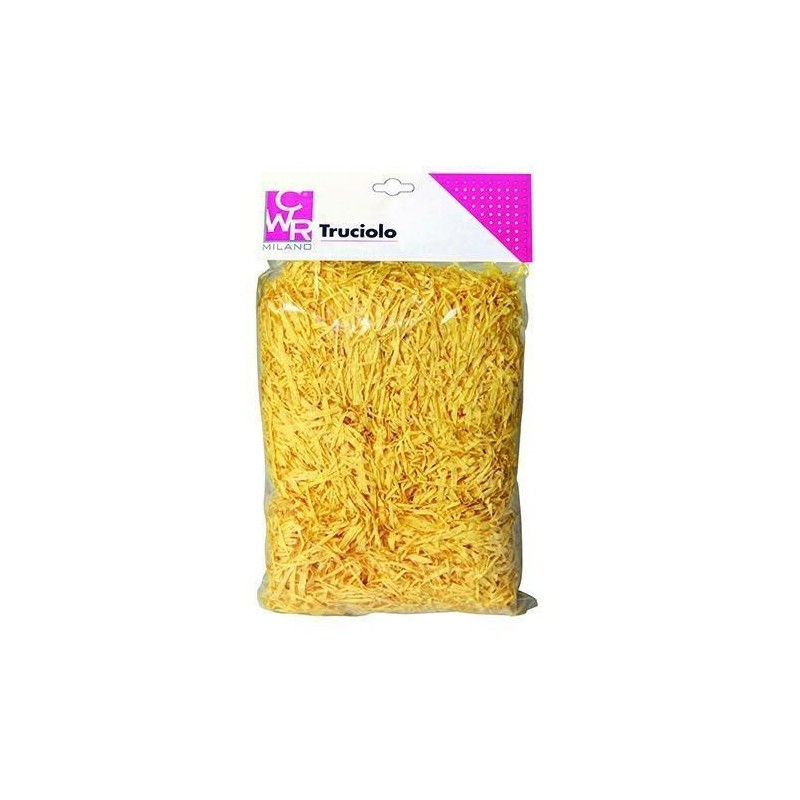 TRUCIOLO COLORATO IN CARTA GIALLO