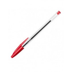 PENNASFERA BIC CRISTAL ROSSA